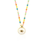 pastel eye candy necklace