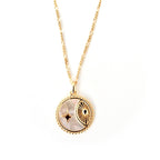 my sun star coin necklace