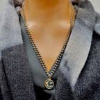 star moon shimmer necklace