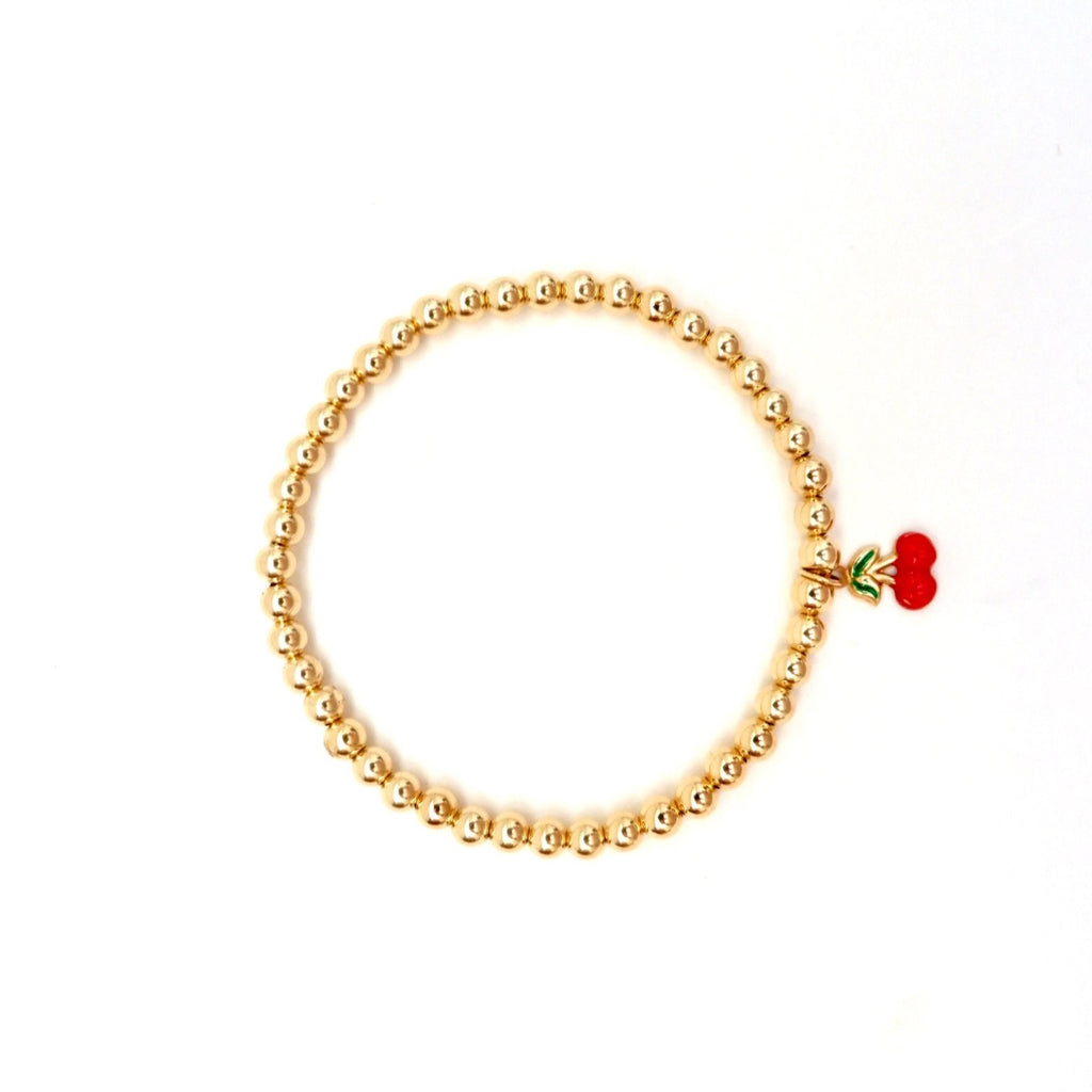 sweet cherry bracelet