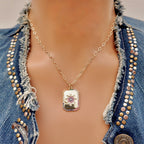rainbow star necklace