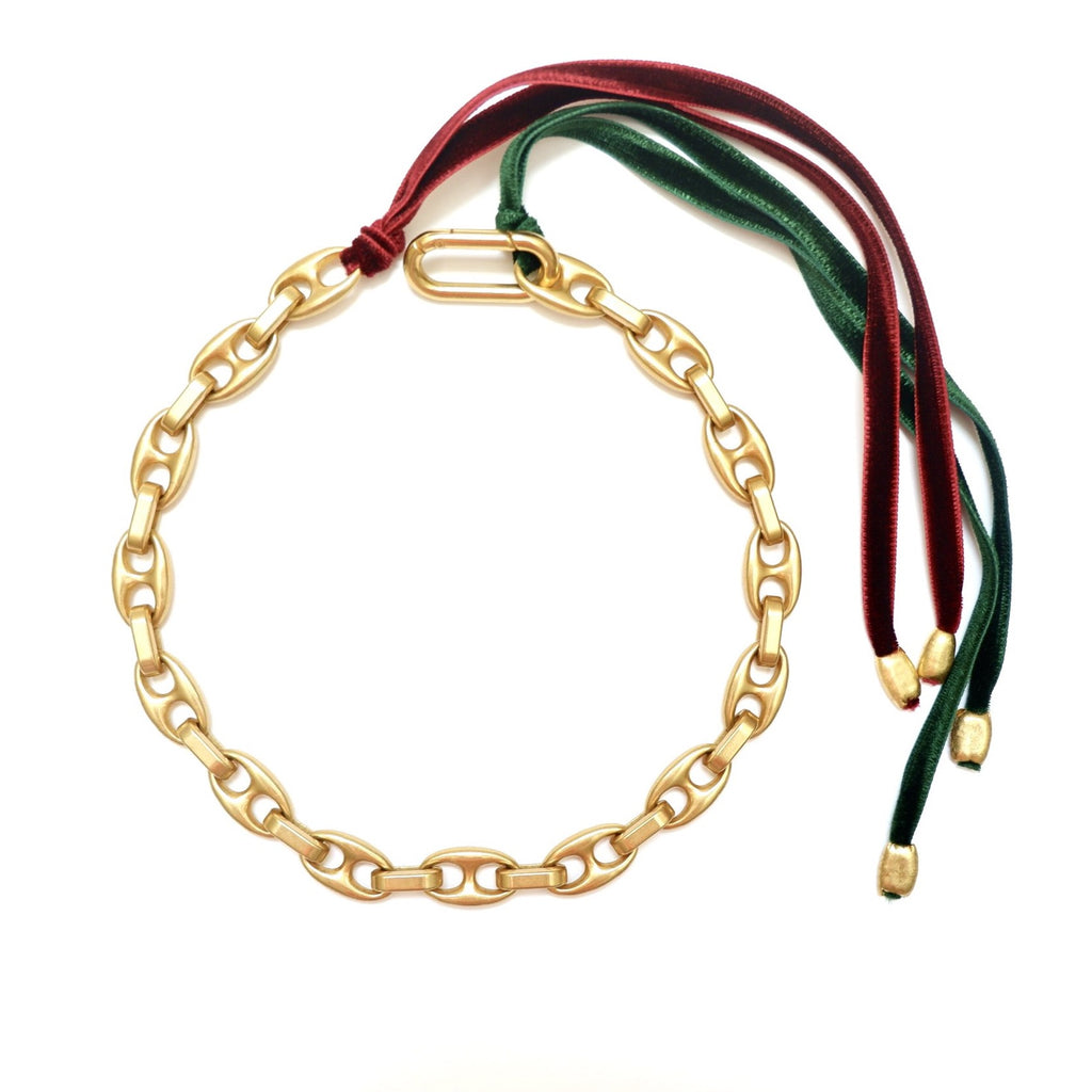 chunky mariner link chain necklace