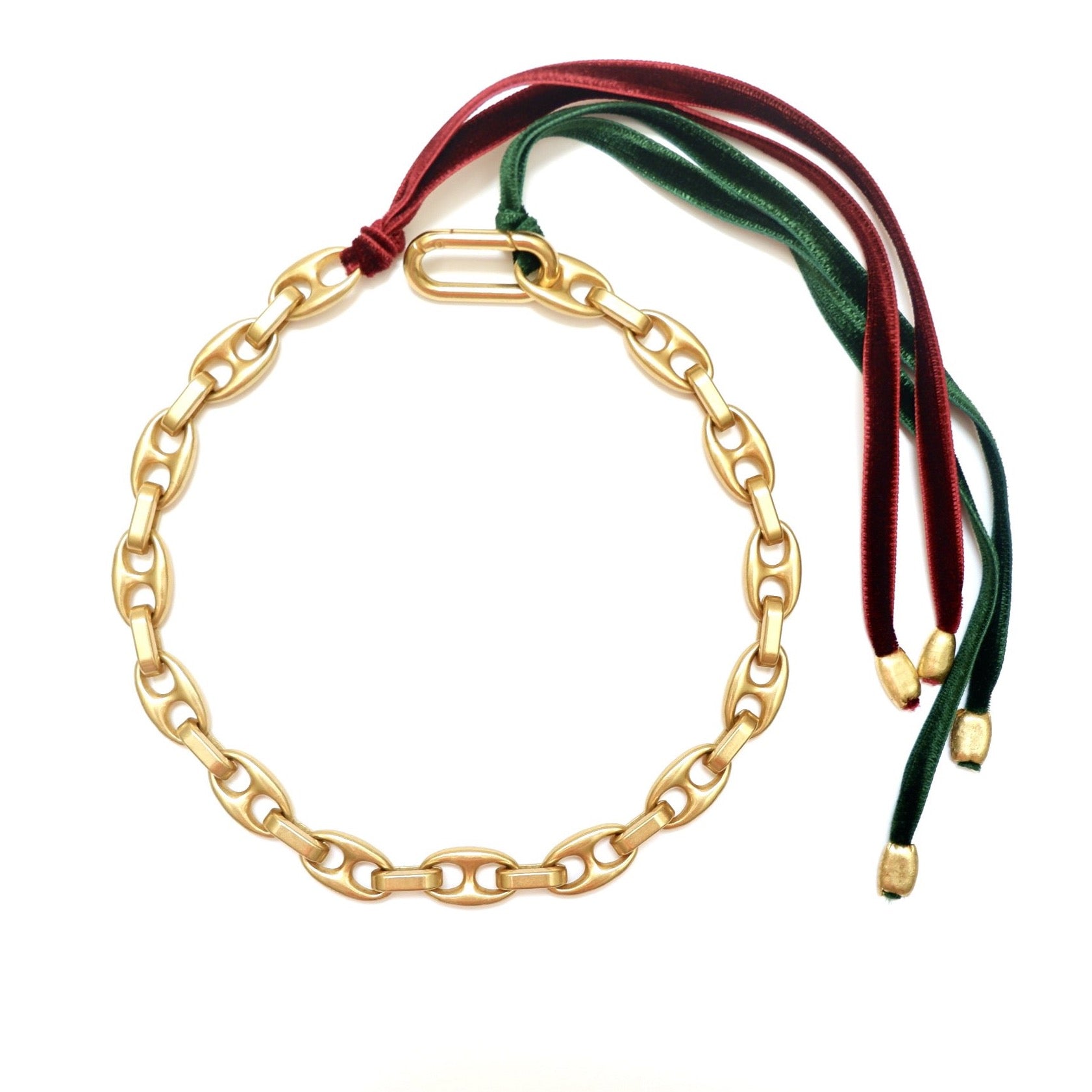 chunky mariner link chain necklace