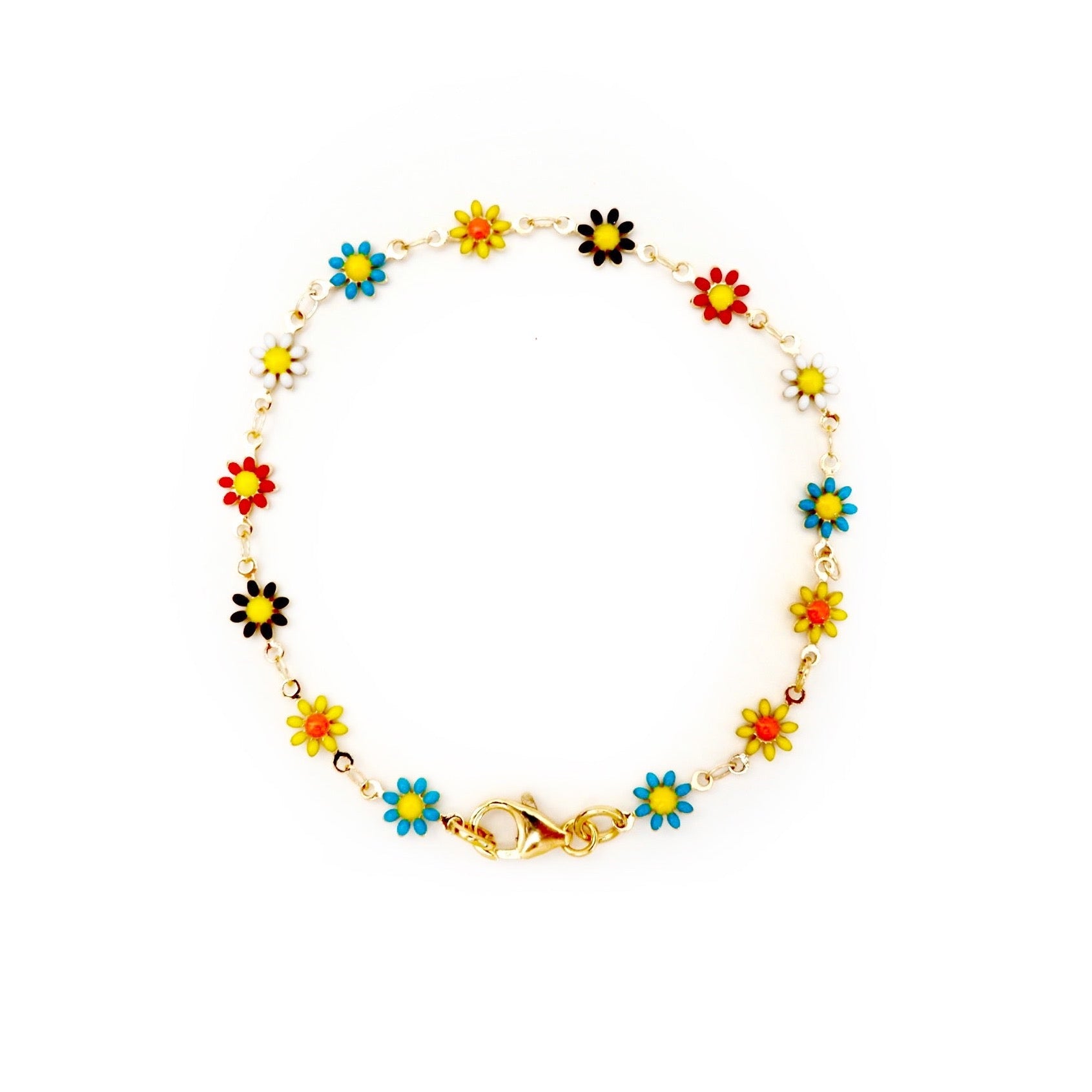 my daisy anklet