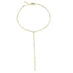 my sparkly lariat necklace