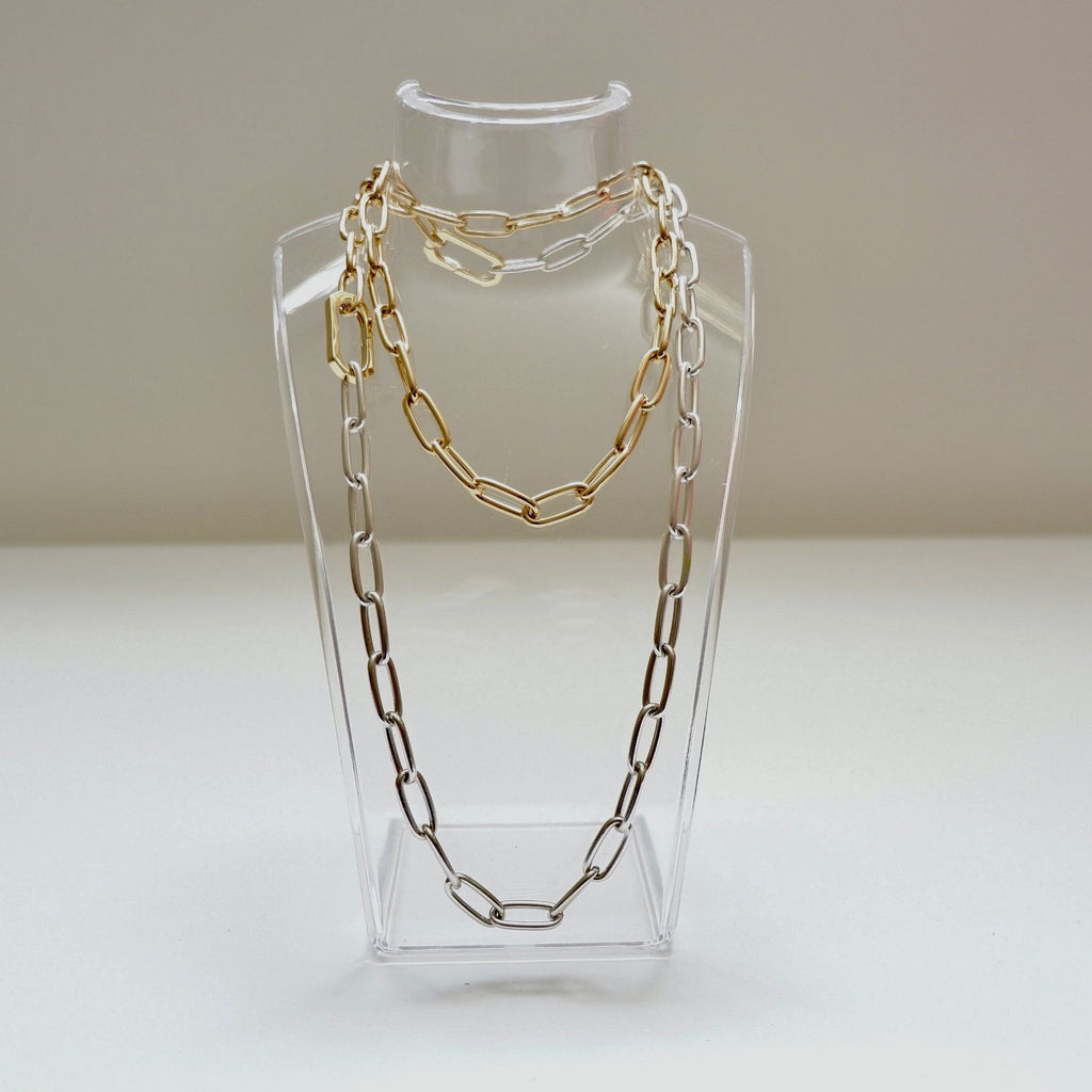 my double chain necklace