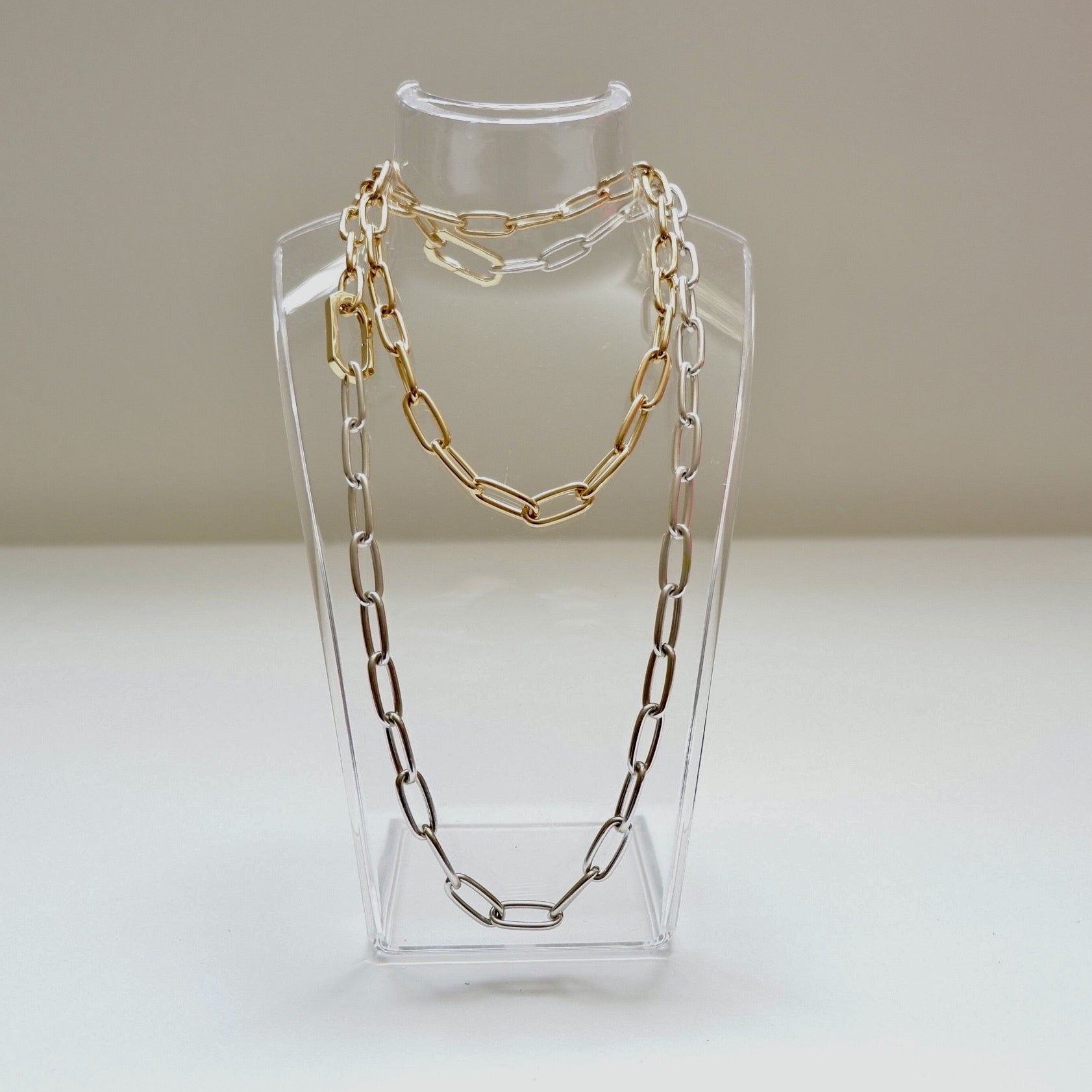 my double chain necklace