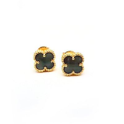 mini clover earrings