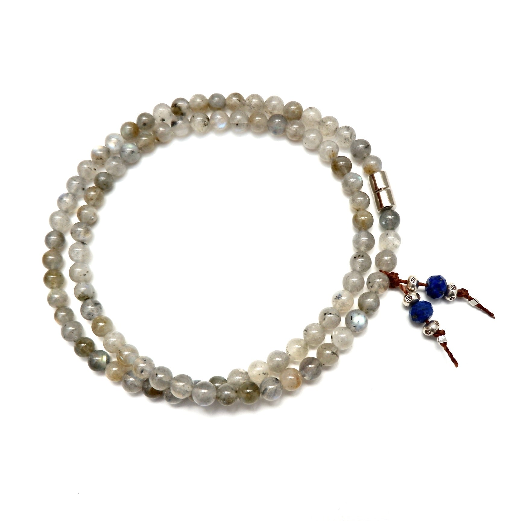 labradorite magnet mens necklace