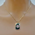 rainbow star necklace