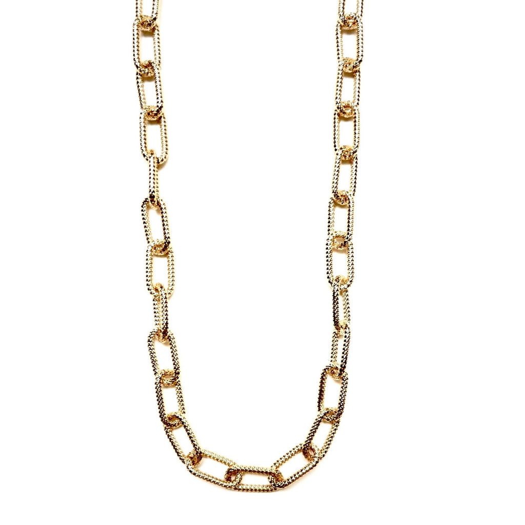 oval chain necklace