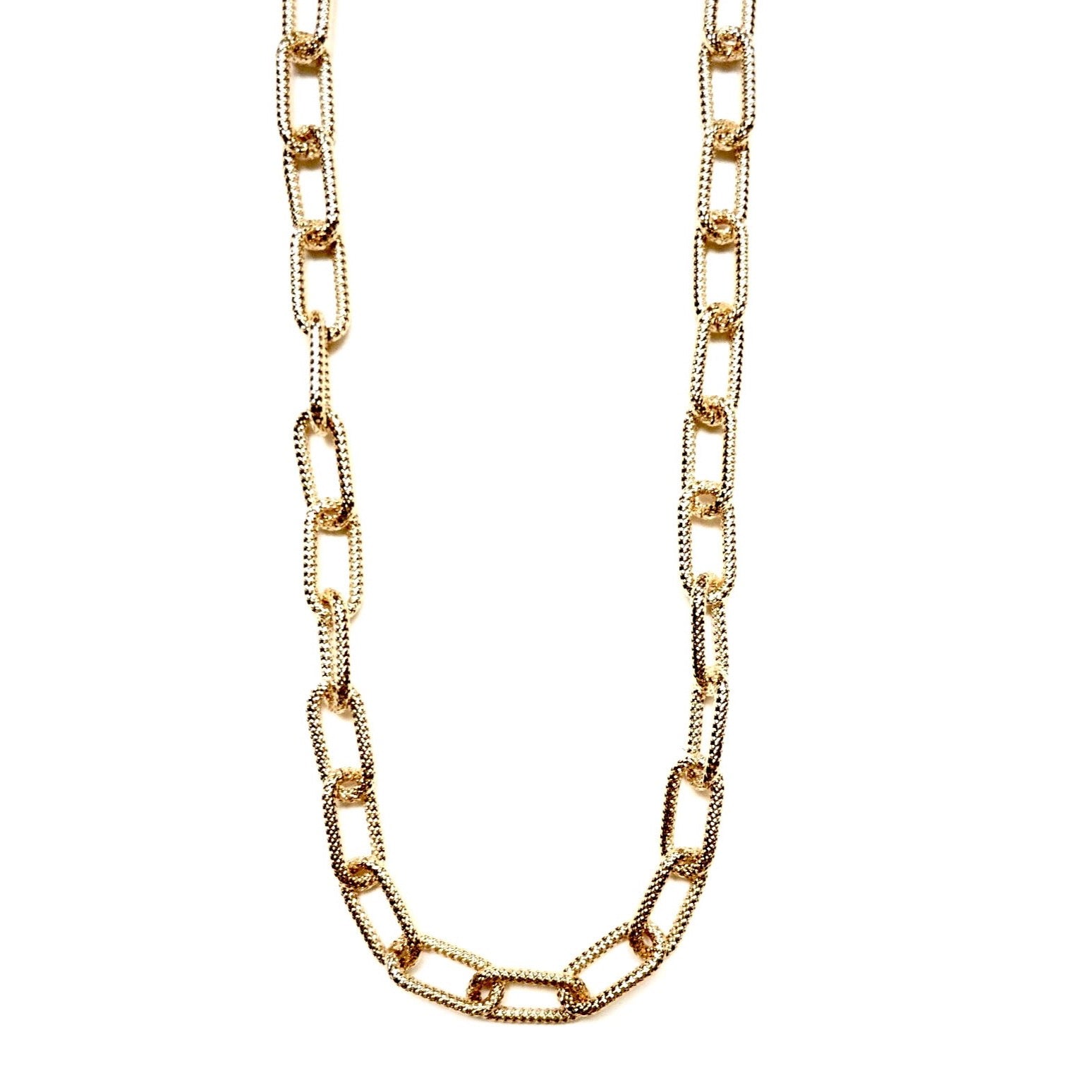 oval chain necklace