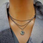 star moon shimmer necklace