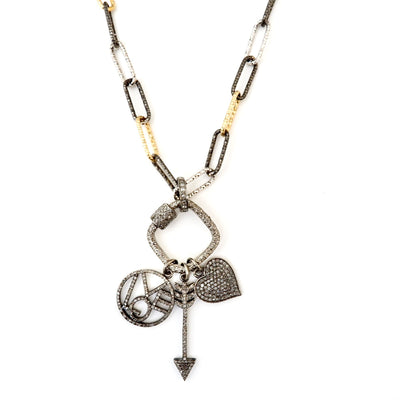 three times love necklace
