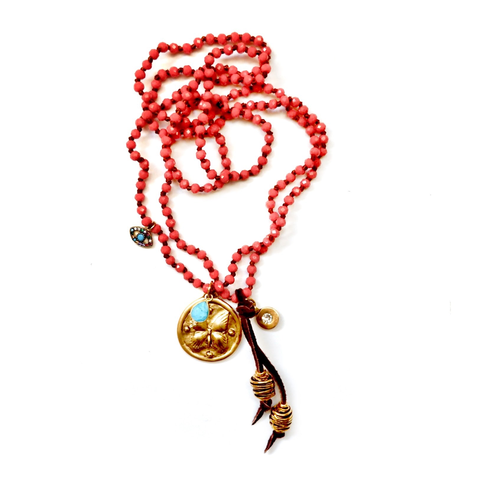 my vintage butterfly necklace