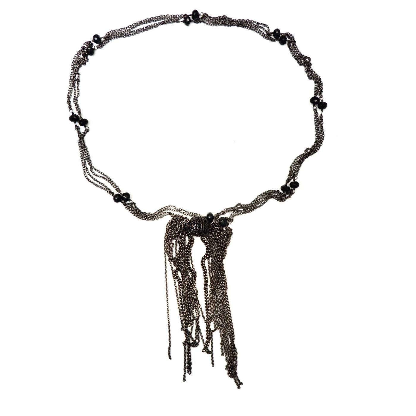 dripping chains necklace