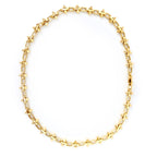 mini spikes chain necklace