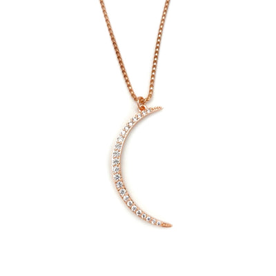 moon sliver necklace