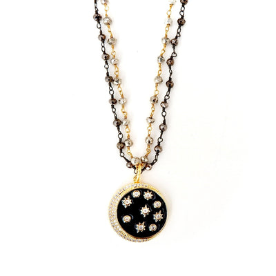 magical stars and moon necklace