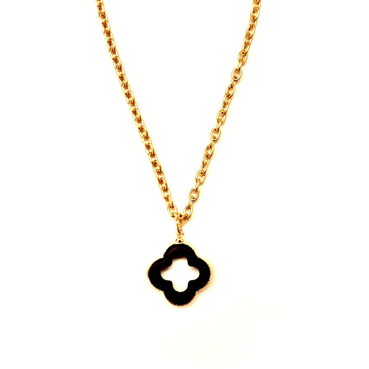 my open clover necklace