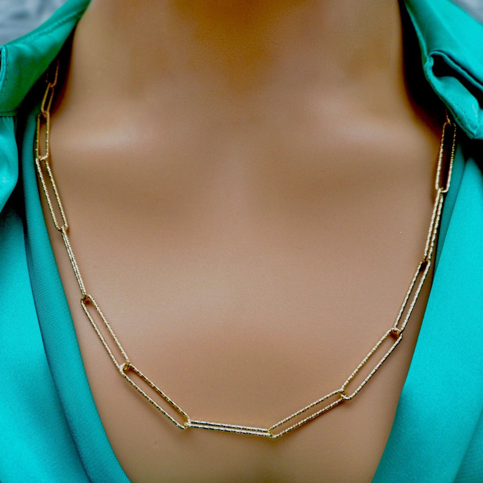 my modern chain necklace