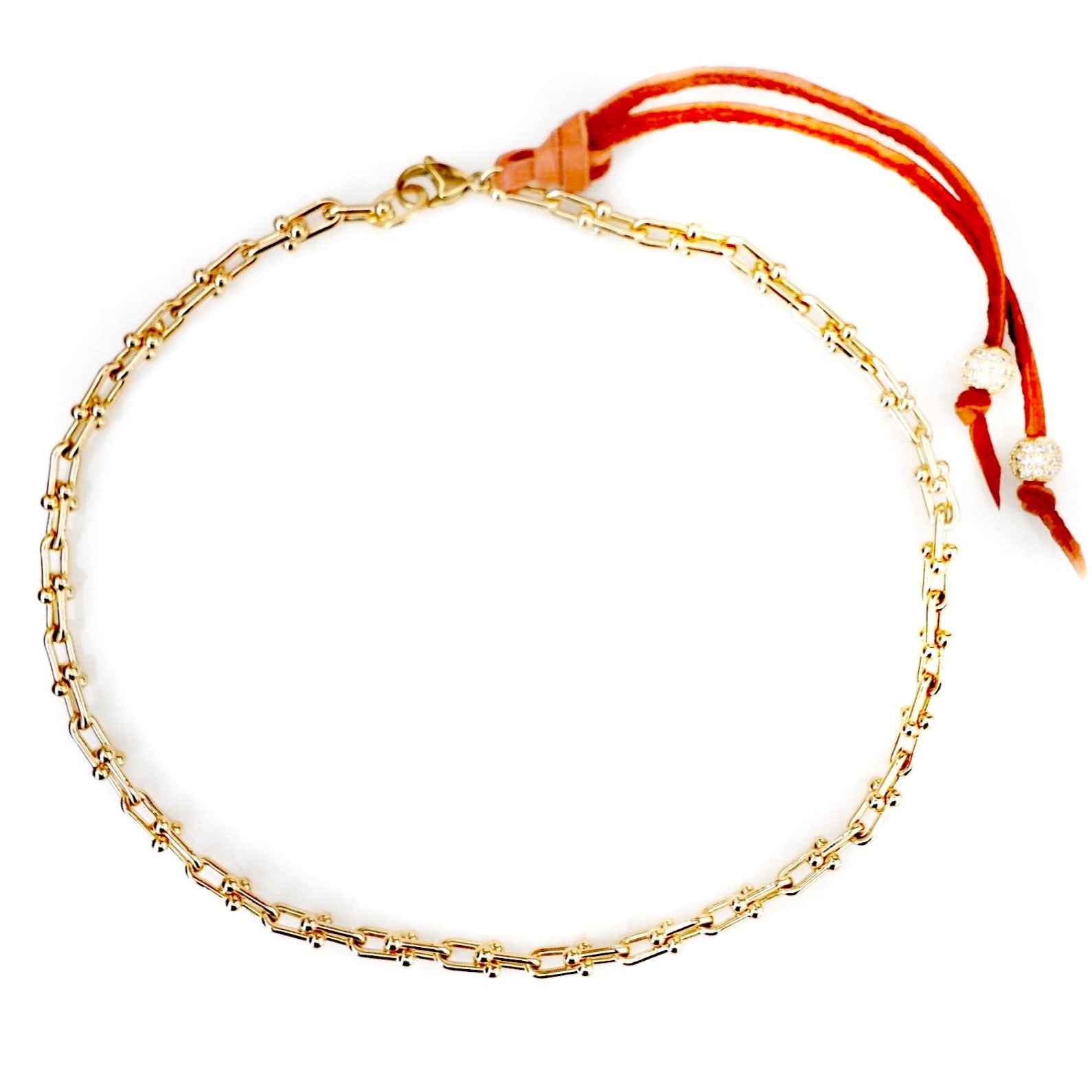 dainty ulink love necklace