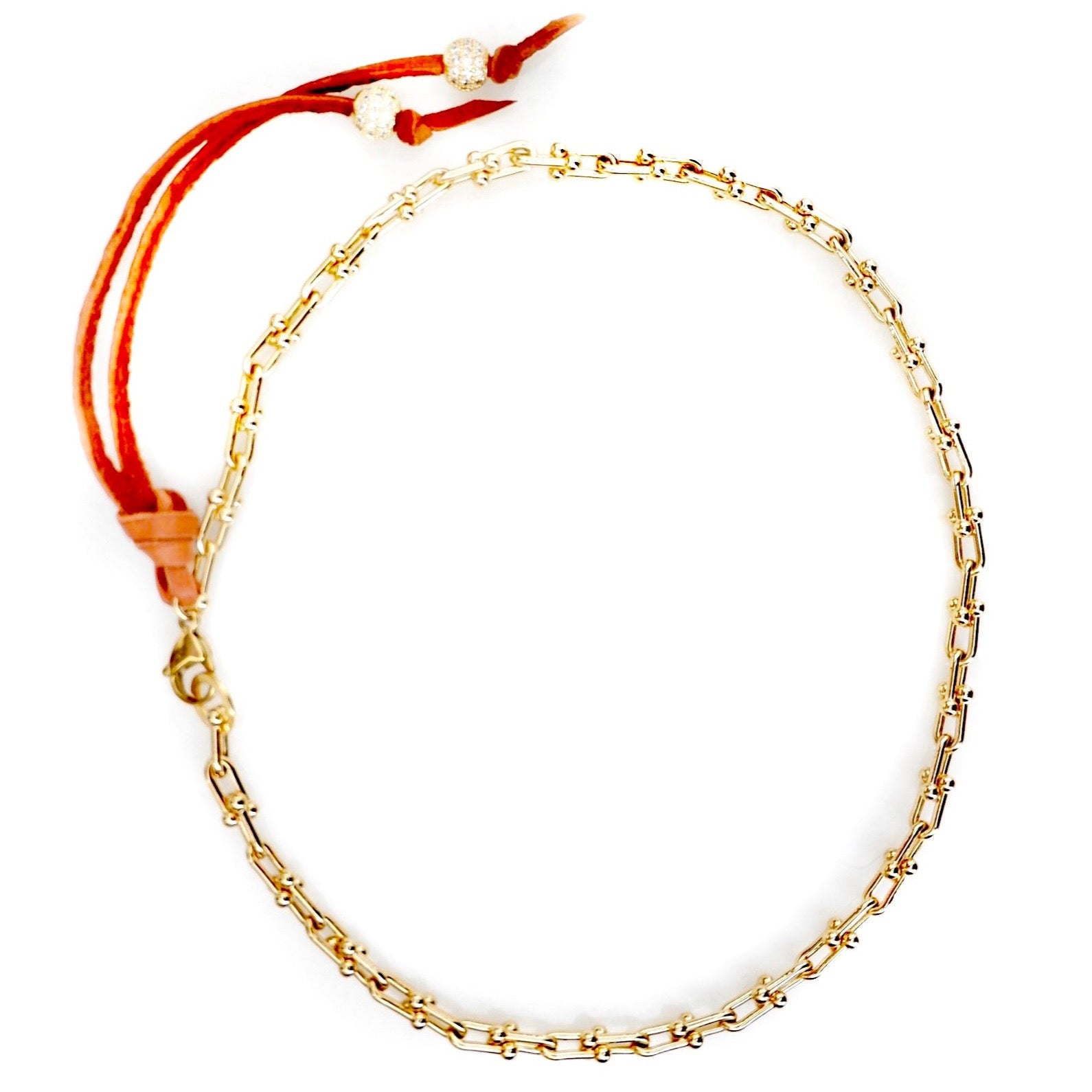 dainty ulink love necklace