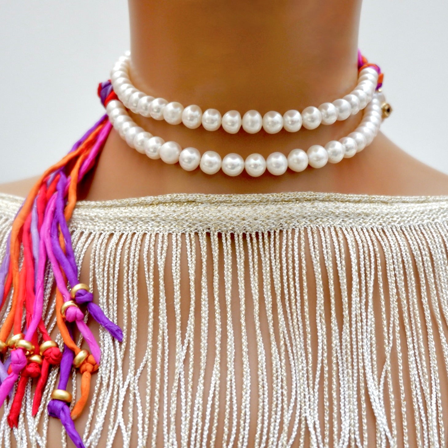 my exotic pearl necklace