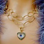 my sweet ovals chain necklace
