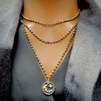 star moon shimmer necklace