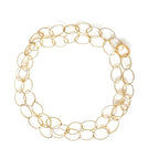my sweet ovals chain necklace