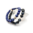 simple chic tigers eye mens bracelet