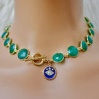 love my short agate necklace