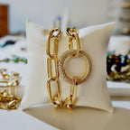 o ring link necklace