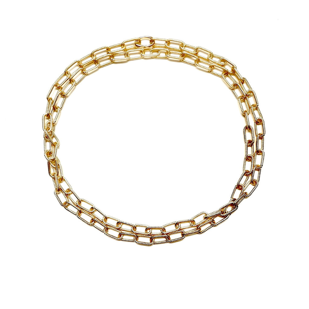 oval chain necklace
