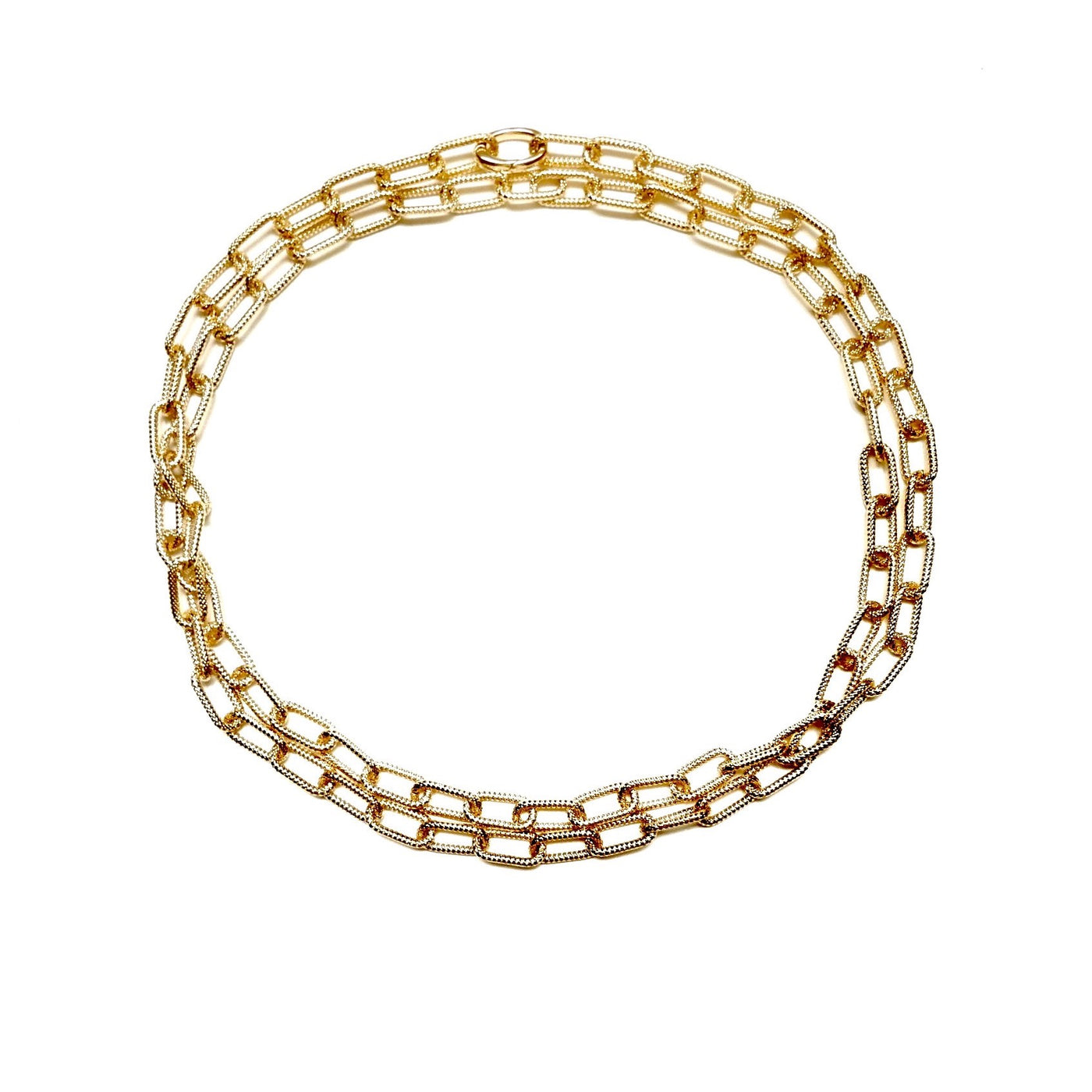 my chic oval chain necklace