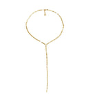 baby disc lariat necklace