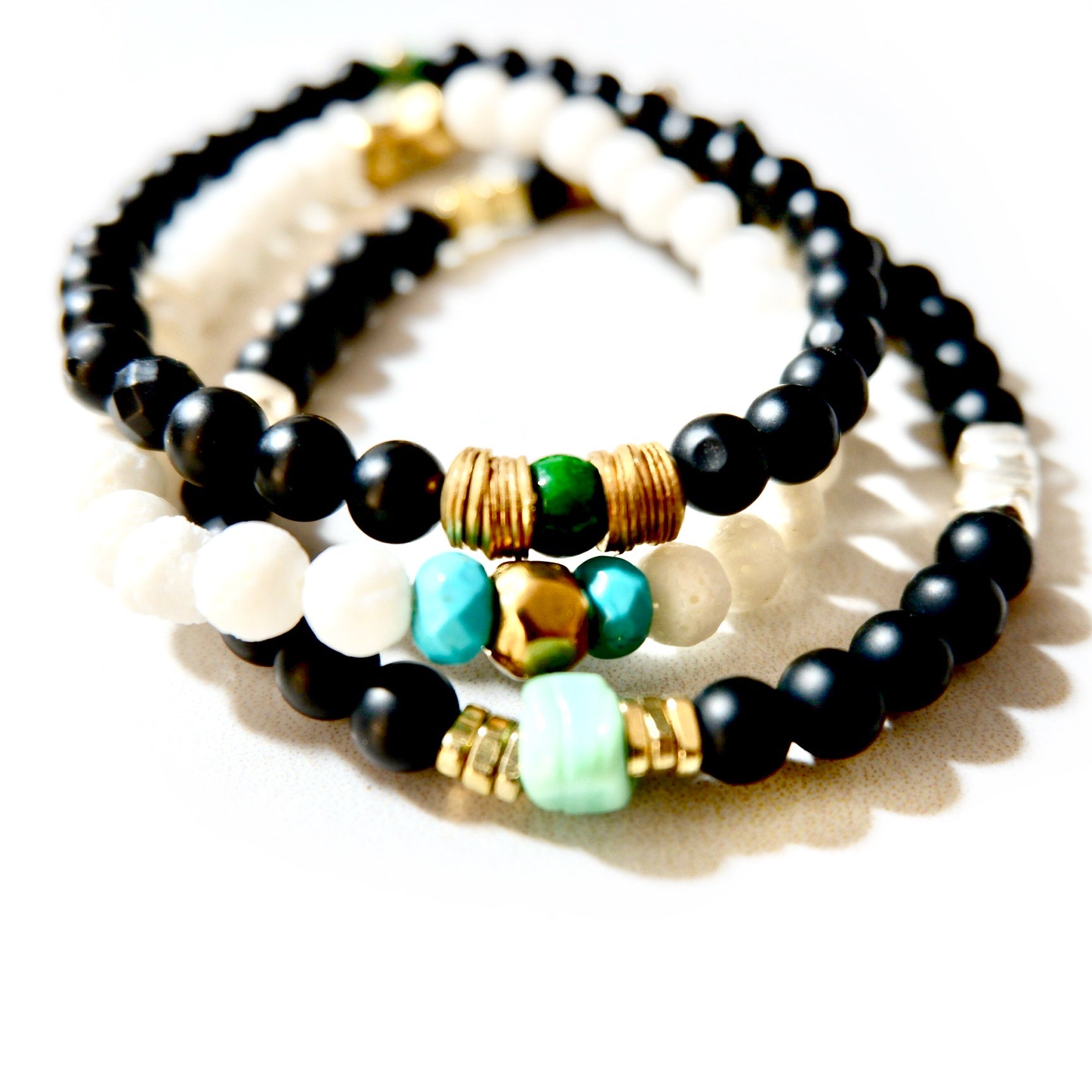 coral reef mens bracelet