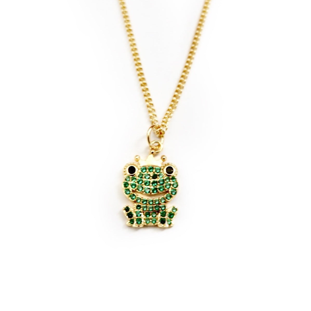 my little prince charming frog necklace