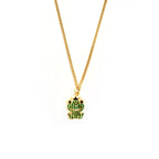 my little prince charming frog necklace