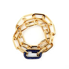 italian link choker bracelet