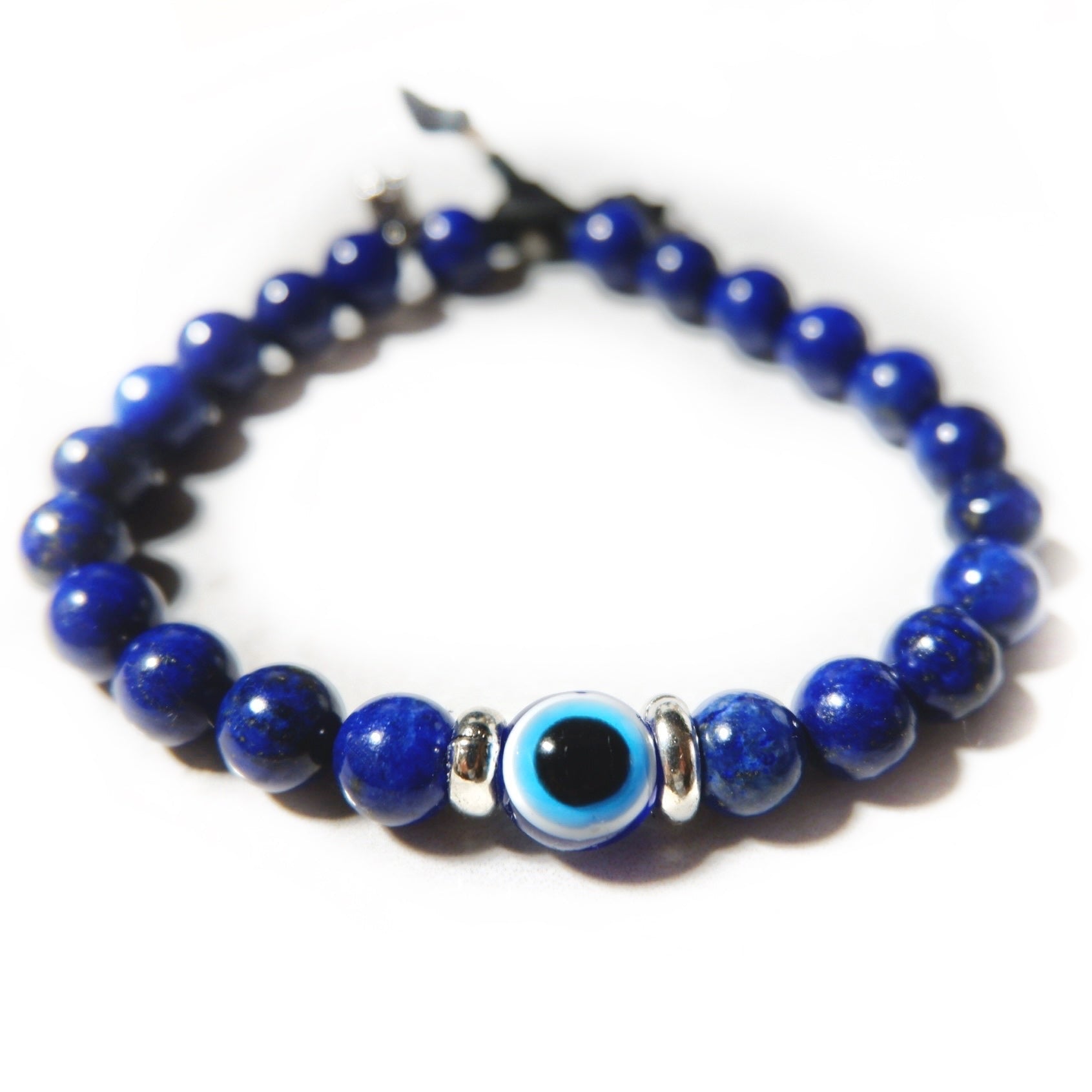 lazuli eye mens bracelet