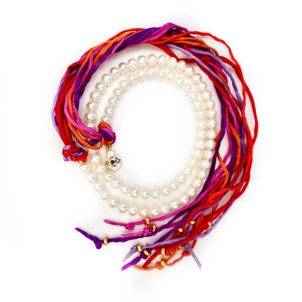 my exotic pearl necklace