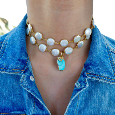 capri pearl necklace