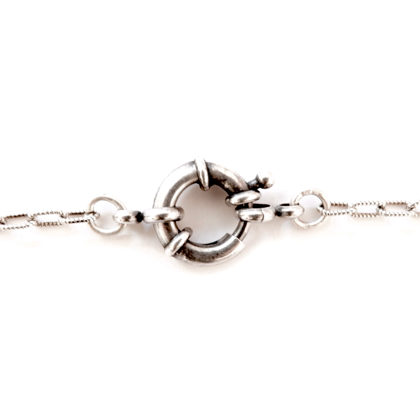 vintage silver mens necklace