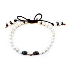 modern pearls choker