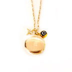 vintage locket necklace
