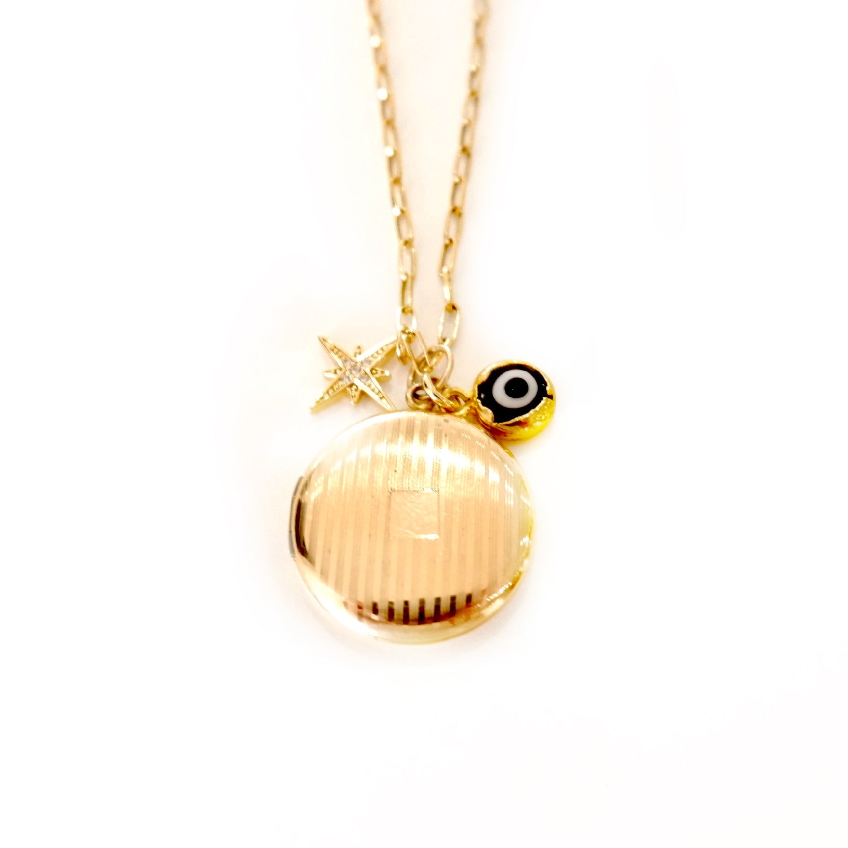 vintage locket necklace