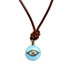 my vintage turquoise eye necklace