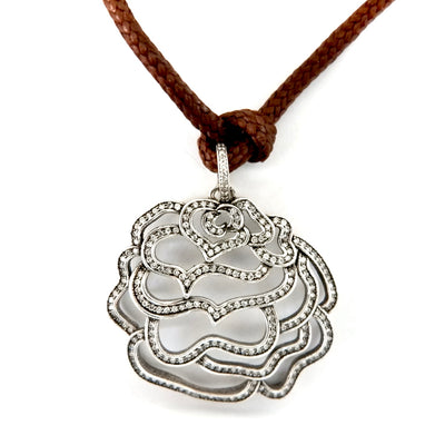 camellia choker necklace